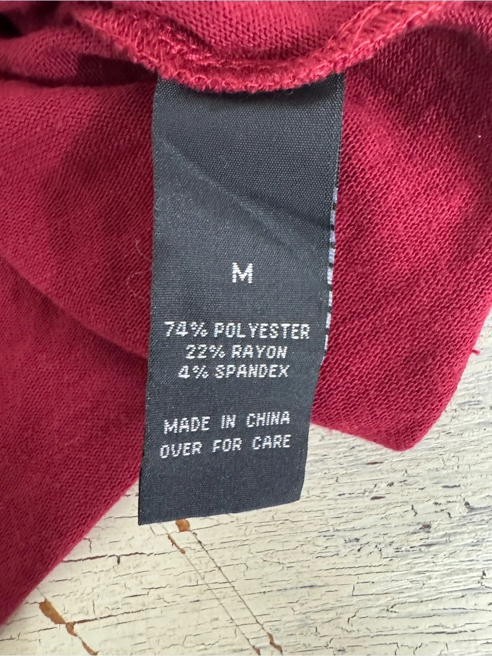 ALYX Women's Long Sleeve Crewneck Top in Berry Red Size M